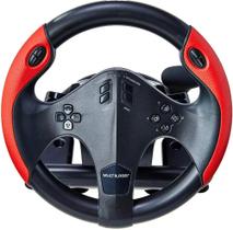 Volante Gamer c/ pedal e marcha js087 Multilaser