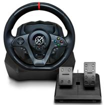 Volante gamer com pedal kalkan g300 proracing preto klk00033