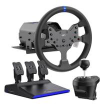 Volante Gamer PXN V99 11,8" com 3 Pedais e Câmbio H Volante Gamer PXN V99 11,8" com 3 Pedais e Câmbio H