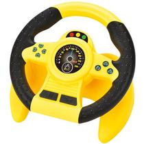 Volante Giro 360º Base Amarelo DM TOYS DMT6787