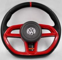 Volante Golf Gti Gol Bola G2 / G3 / G4 Vermelho