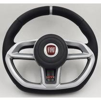 Volante Gti Para Fiat Punto - 2007 - 2012 + Cubo