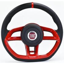 Volante Gti Vermelho Uno Fire 2002 Em Diante