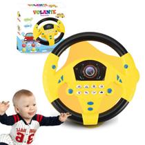 Volante Infantil Carro Brinquedo Interativo Gira 360 Ventosa Com Som Buzina Educativo Musical Kizumba Volante Infantil Carro Brinquedo Interativo Gira 360 Ventosa Com Som Buzina Educativo Musical Kizumba