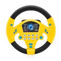 Volante Interativo Infantil Com Rotação 360 E Sons Realistas De Buzina E Sirene