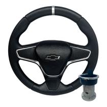 Volante Logo Preto Com Cubo Corsa Astra Vectra Meriva Zafira