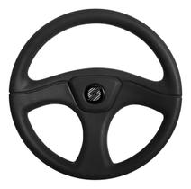 Volante Náutico Preto 325mm Superflex Barco Bass Boat Lancha