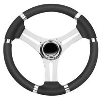 Volante Náutico Savoretti T18RB / 35 Poliuretano e Inox 350 mm Barcos Lanchas