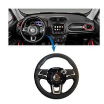 Volante Paddle Shift Comando Som Chicote Prata Renegade 2018