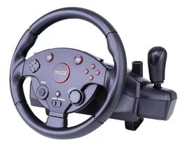 Volante Pedal Force Driving Preto Dazz