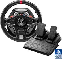 Volante Thrustmaster T128 Para PS5 PS5 e PC Com Pedais 4160862 cor:preto Volante Thrustmaster T128 Para PS5 PS5 e PC Com Pedais 4160862 cor:preto