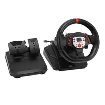 Volante TOPINCN Driving Force Racing Wheel PS4/PC Vermelho