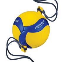 Voleibol de treino Mikasa V300W-AT-TR Tamanho oficial azul/amarelo