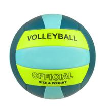 Voleibol PECOGO PU Leather Soft Indoor Outdoor Tamanho 5
