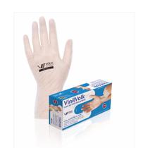 Volk Luva de Vinil Descartável para Uso Profissional 100 Peças Tamanho M - Volk do brasil