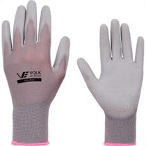 Volk Luva Malha Multitato Cza 08=M - Kit C/12 Pr