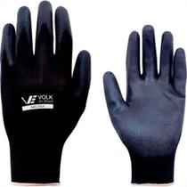 Volk Luva Malha Multitato Pto 08=M - Kit C/12 Pr
