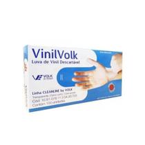 Volk Luvas P/ Procedimentos Vinil C/ Amido G C/100 Volk Luvas P/ Procedimentos Vinil C/ Amido G C/100