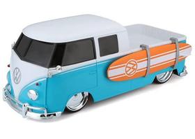 Volks Pickup Type 2 Surf Controle Remoto Azul Maisto 1/16