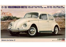 Volkswagen Beetle Fusca Type 1 1967 - 1/24 - Hasegawa 21203 HC-3 Volkswagen Beetle Fusca Type 1 1967 - 1/24 - Hasegawa 21203 HC-3