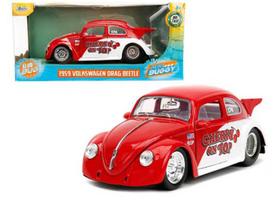 Volkswagen Fusca 1959 Drag racing Vermelho Jada 1/24