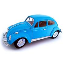 Volkswagen Fusca 1967 escala 1:18 Die Cast Azul