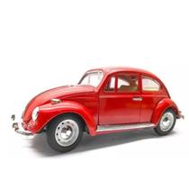 Volkswagen Fusca Escala 1:18 Die Cast Vermelho