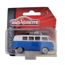 Volkswagen Kombi Deluxe Azul Prancha Surf 1/64 - Majorette