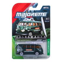 Volkswagen Kombi T1 com Kaiak Verde 1/64 Majorette MAJ4100000 Volkswagen Kombi T1 com Kaiak Verde 1/64 Majorette MAJ4100000
