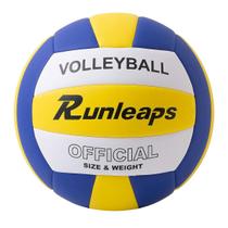 Volleyball Runleaps impermeável para uso interno/externo tamanho 5 azul Volleyball Runleaps impermeável para uso interno/externo tamanho 5 azul