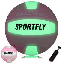Volleyball Sportfly Size 5 Glow in Dark com kit de bomba Volleyball Sportfly Size 5 Glow in Dark com kit de bomba