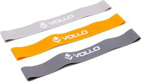 Vollo vp1007 conjunto 3 mini faixas de exercicio