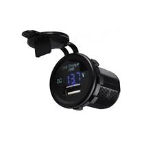 Voltimetro 12v + USB NIPPON AMERICA IS-LD-USBVS-12