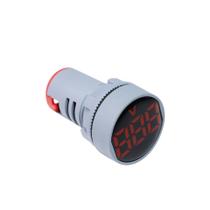 Voltimetro 22mm 60-500 vac vermelho modelo ad16-22dsv