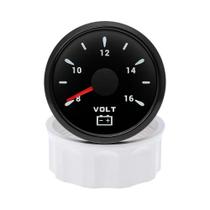 Voltímetro À Prova d'Água 12V Para Carro E Barco, Medidor De Tensão De 2,52mm Com Luz De Fundo Em 7 Voltímetro À Prova d'Água 12V Para Carro E Barco, Medidor De Tensão De 2,52mm Com Luz De Fundo Em 7