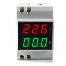 Voltímetro Amperimetro 220v 380v Mono Bifásico 200a Tc 2 Fio