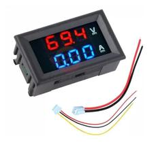 Voltímetro Amperímetro Digital Dc 0-100v 0-10a LED - ATMX