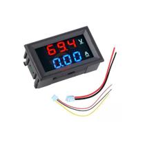 Voltimetro Amperimetro Digital Medidor Dc 0-100v, 10a