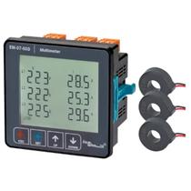 Voltimetro amperimetro digital trifásico 100a 85-240 vac dsp em-07-100d