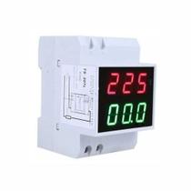Voltímetro Amperímetro Led 80-300v 200a Ac Ca Painel Din Voltímetro Amperímetro Led 80-300v 200a Ac Ca Painel Din
