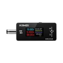 Voltímetro Amperímetro Medidor De Potência 12A DC4-30V Com Tela Colorida TFT De 0,96 Polegadas