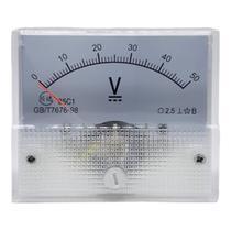 Voltimetro Analógico Model 85C1-V Tensão 50 Vdc