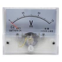 Voltimetro Analógico Model 85C1-V Tensão 75 Vdc Voltimetro Analógico Model 85C1-V Tensão 75 Vdc