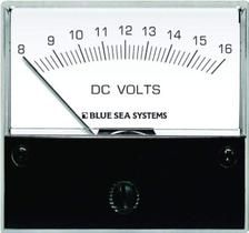 Voltímetro Blue Sea Systems 8003 DC 8-16V 2,75 polegadas