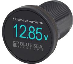 Voltímetro DC Blue Sea Systems Mini OLED 12V/24V DC