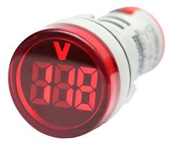 Voltimetro Digital 22mm - 20~500vca Cores