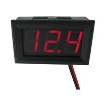 Voltímetro Digital À Prova d'Água 4.5V-30V Com Display LED De 0.56 Polegadas, Mini Testador Para