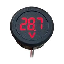 Voltímetro Digital Automotivo Com Display LED 100V Medidor De Tensão E Corrente Para Carro Voltímetro Digital Automotivo Com Display LED 100V Medidor De Tensão E Corrente Para Carro