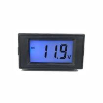 Voltimetro Digital Lcd 24v 12v 9v Display Fundo Led Azul Voltimetro Digital Lcd 24v 12v 9v Display Fundo Led Azul