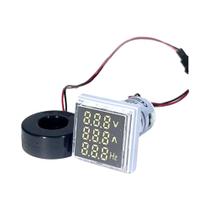 Voltímetro Digital LED 60-500V, Amperímetro, Medidor De Hertz, Combo De Testador De Sinal, Luz,